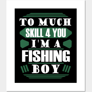 Fishing Boys Hobby Men Fishing Hooks Posters and Art